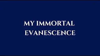 Транскрипция на русском. My immortal - Evanescence.