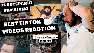 Drummer Reacts To EL ESTEPARIO SIBERIANO | BEST TIKTOK VIDEOS | COLLAGE