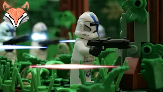 Lego Star-Wars jungle warfare Stop-Motion...