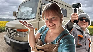 Our OFF GRID DREAM CAMPER HOME is our new start | CAMPERVAN conversion | Our dreams are coming soon!