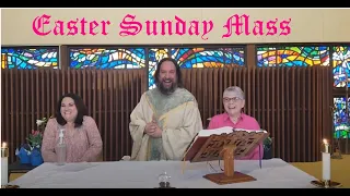 Sunday Catholic Mass for Easter March 31 2024 with Father Dave