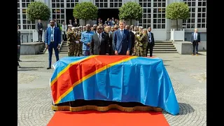 Ceremonie teruggave stoffelijke resten Lumumba - Cérémonie de restitution de la dépouille de Lumumba