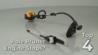 Top Reasons Pole Pruner's Engine Stops  — Pole Pruner Troubleshooting