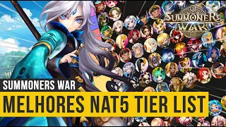 Tier List Completa, Melhores NAT5 e Evento 10 Anos - Summoners War