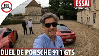 DUEL de PORSCHE 911 GTS / comparatif : l'ANCIENNE (991) vs la NOUVELLE (992)