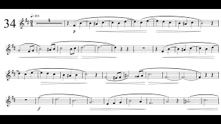 Tosti 50 No.34 - Solo Bass Clarinet