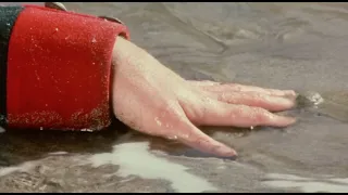 The Terror (1963) by Roger Corman, Clip: Jack Nicholson-soldier boy-meets a strange lady on a beach