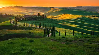Rolling Hills of Tuscany - Stunning Drone Aerials