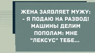 - Я подаю на развод! Сборник Свежих Анекдотов! Юмор!