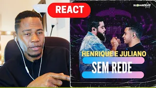 REACT da MUSICA | Henrique e Juliano - SEM REDE - DVD Ao Vivo No Ibirapuera | GRINGO REAGINDO