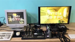 GeForce RTX 2080 Ti vs Voodoo2 SLI. Quake RTX