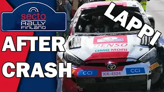 Esapekka Lappi - After Crash | WRC Secto Rally Finland 2022
