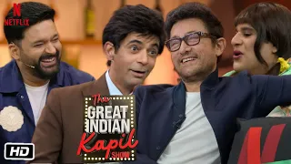 The Great Indian Kapil Show Aamir Khan Full Episode 5 Review with Sunil Grover, Krushna