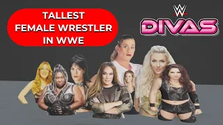 12 Tallest Female Superstars in WWE | Height Comparison