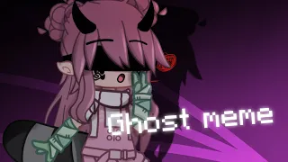 Ghost meme // Afterlife smp  Gacha club // Enigma Lizzie // ⚠️ FLASH WARNING⚠️