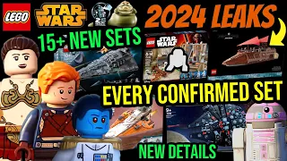 EVERY 2024 LEGO Star Wars Set Releasing (Thrawn, Jabba, Bob)