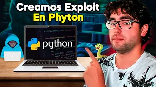 🐍 Así es COMO se crea un EXPLOIT en PYTHON | Tutorial Ciberseguridad + Python 🔒