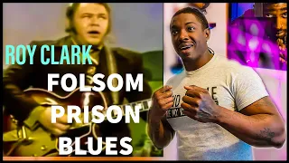 Like, how?? Roy Clark- "Folsom Prison Blues" *REACTION*