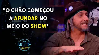 Os integrantes da Oficina G3 foram engolidos pelo chão do estacionamento | The Noite (01/11/22)