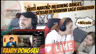 Ukhti Maroko ini seneng banget setelah di nyanyiin lagu Ramadhan #RandyDongseu !Pall Family Reaction