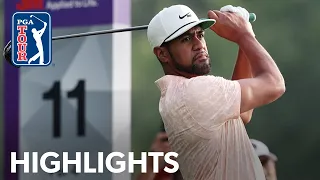 Tony Finau shoots 4-under 67 | Round 2 | 3M Open | 2021