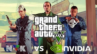 GTA V - NVK vs NV550 -- Nvidia Driver Benchmark!