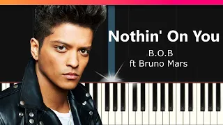 B.o.B feat. Bruno Mars - Nothin' On You (2010 / 1 HOUR * LYRICS * LOOP)