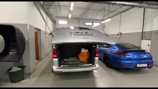 Электропривод багажника на VW Multivan