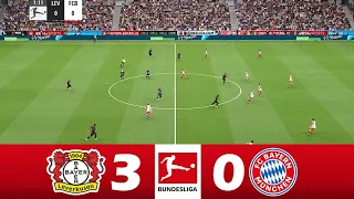 Bayer Leverkusen vs. Bayern Munich 3-0 | 2024 Bundesliga Highlights Game