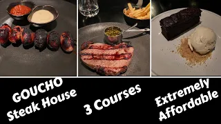 Discover The Best 3 Courses At London's Top Steakhouse!