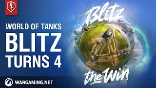 #blitz4thewin. World of Tanks Blitz turns 4