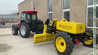 Причіпний грейдер GT300 від Demus Farm Machinery та McСormick C110B-Max