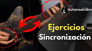 Obtener VELOCIDAD y PRECISIÓN (ejercicios de sincronización en guitarra!)