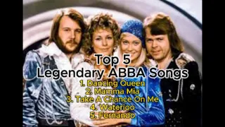 Top 5 : Legendary Song By Music Group ABBA