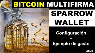 Bitcoin Wallet multifirma en Sparrow. Concepto, configuración y ejemplo.