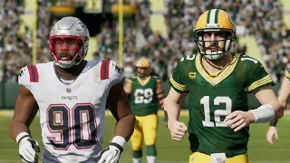 Packers vs Patriots - NFL Week 4 2022 | Green Bay vs New England Full Game Highlights (Madden 23)