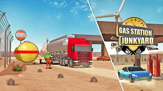 Junkyard Gas Station Simulator Tycoon Trailer | THE GAME KNIGHTS