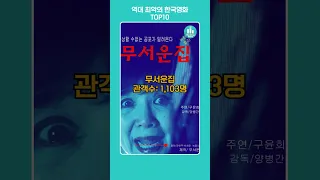 😟역대 최악의 한국영화 TOP10