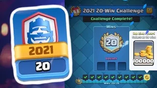 20-0 in CRL 20-WIN CHALLENGE