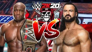 Bobby Lashley vs Drew McIntyre/ Wrestlemania Backlash 2021/WWE 2k20 Gameplay