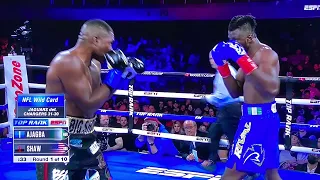 Efe Ajagba vs Stephan Shaw Post Fight