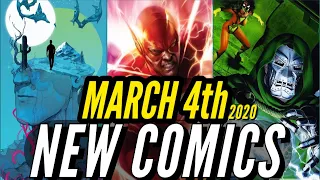 NEW COMIC BOOKS RELEASING MARCH 4th 2020 MARVEL & DC COMICS PREVIEW COMING OUT THIS WEEKS PICKS