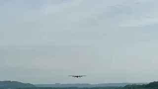 B-24 Liberator “Diamond Lil” takeoff LOW AND LOUD!