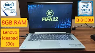 FIFA 22 Gameplay on intel UHD 620 (i3 8130U & 8GB RAM)