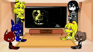 Fnaf 1 Reacts to Play with Fire and Left Behind