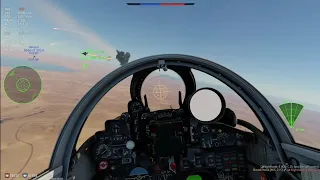 MiG-21S Ambushes in War Thunder Sim