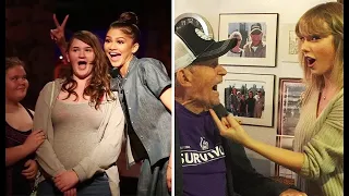 Famous People and Celebrities Surprising Their Fans Moments!