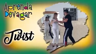 Aula de Forró - Tio Claudião - Aprenda devagar - Passo    Twist