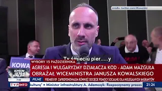 Skandal podczas debaty. Agresja i wulgaryzmy działacza KOD