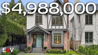 Inside This $4.9 Million Tudor-Style Home in Vancouver | Vancouver Home Tour